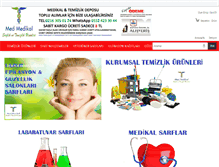 Tablet Screenshot of medmedikal.com.tr